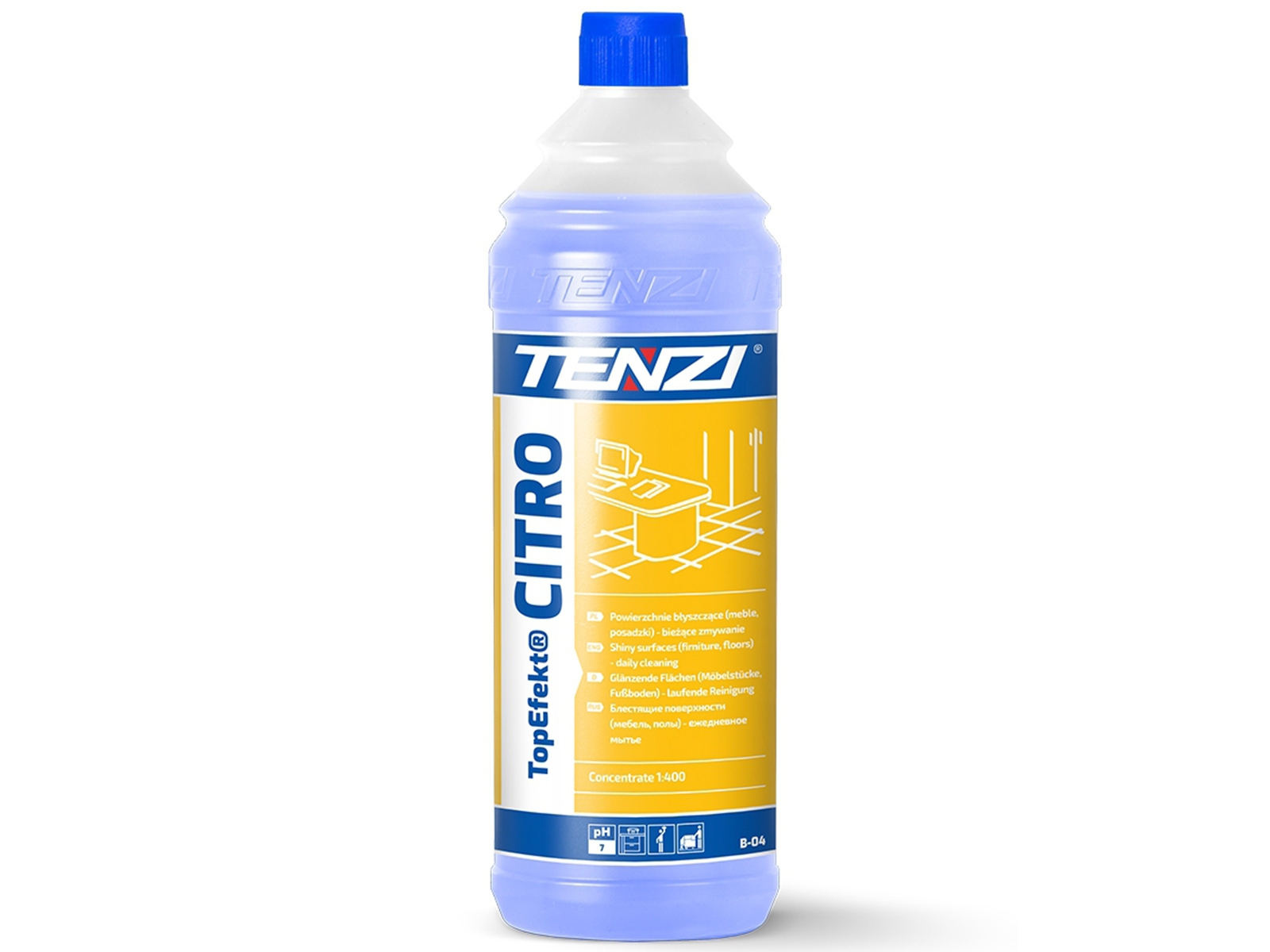 Top Efekt CITRO B04 Tenzi 1l Cytrusowy do podłóg
